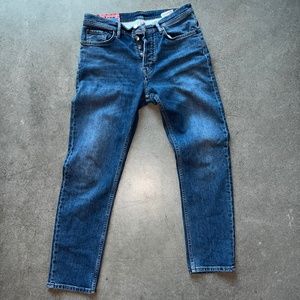Acne Studios mens jeans, cropped, size 30